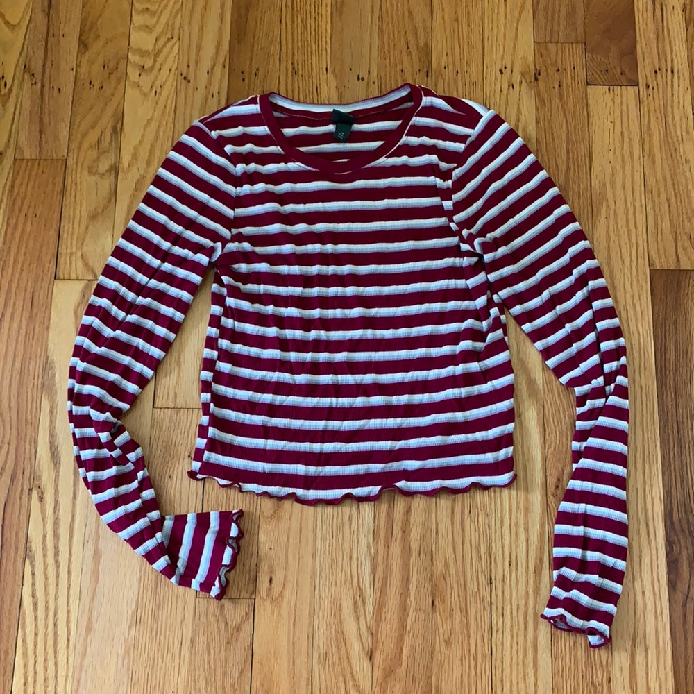 Multi colored crop top; OFFERS WELCOMED